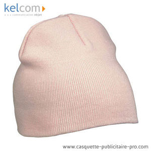 Bonnet enfant promotionnel Rose clair