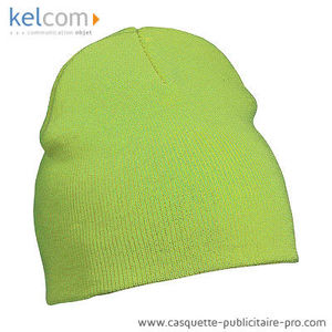 Bonnet enfant promotionnel Vert citron