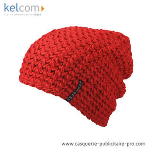 Bonnet grande taille publicitaire Rouge