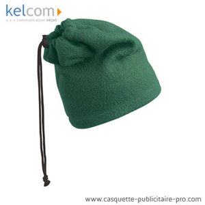 Bonnet hiver personnalisé Vert foncé