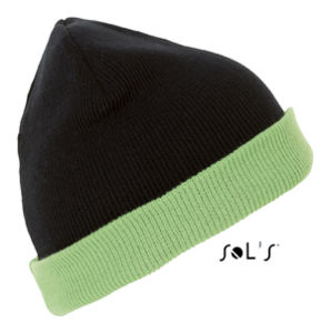 Bonnet personnalisé | Bonus Lime Noir