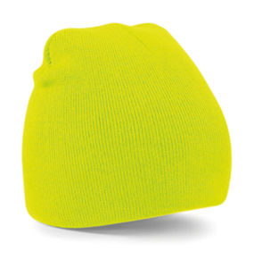 Bonnet publicitaire | Povy Jaune Fluo