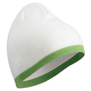 Bonnet publicitaire | Sixy Blanc Vert citron