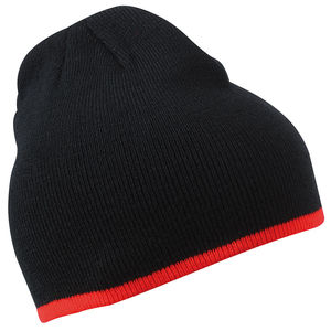 Bonnet publicitaire | Sixy Noir Rouge