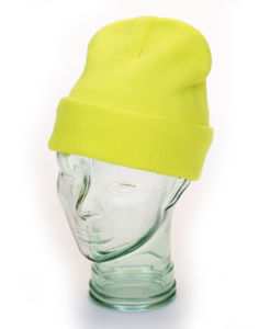 Bonnet publicitaire | Sorari Jaune Fluo