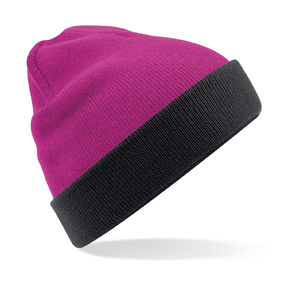 Bonnet publicitaire | Torirra Fuchsia Noir 1