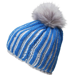 Bonnet publicitaire | Wooroo Bleu cobalt Argent