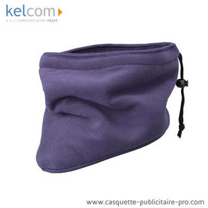 Cache nez publicitaire Aubergine