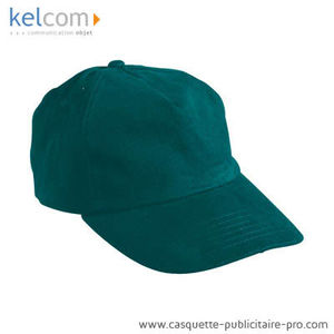 Casquette 5 panneaux Vert foncé