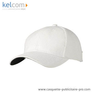 Casquette Badge publicitaire Gris clair Noir