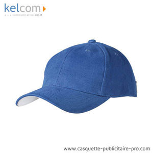 Casquette Badge publicitaire Royal Blanc