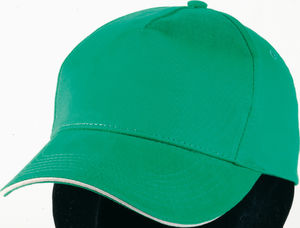 casquette broderie Vert