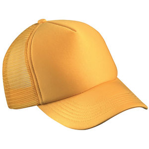 Casquette cammionneur Jaune Doré