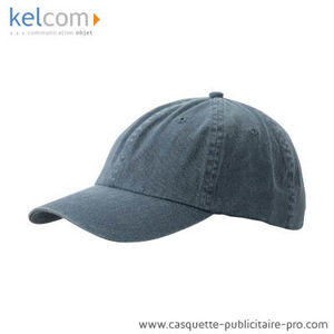 Casquette délavée personnalisable Marine