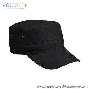 Casquette militaire enfant Noir