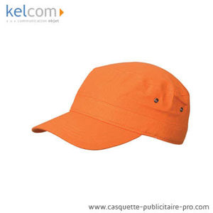 Casquette militaire enfant Orange