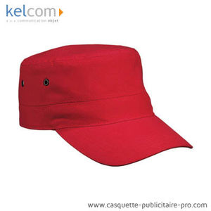 Casquette militaire enfant Rouge