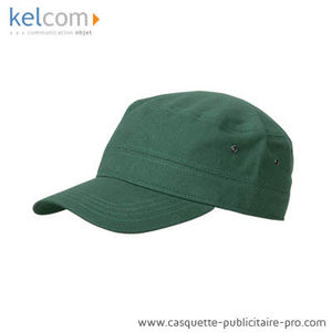 Casquette militaire enfant Vert foncé