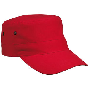Casquette Militaire publicitaire Rouge