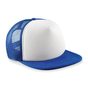 Casquette personnalisée 5 panneaux avec filet | Buvu Aqua Gris 1