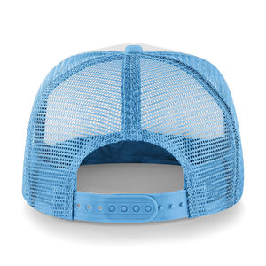 Casquette personnalisée 5 panneaux avec filet | Buvu Pourpre Jaune 2