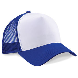 Casquette personnalisée 5 panneaux avec filet | Sytta Aqua Gris 1