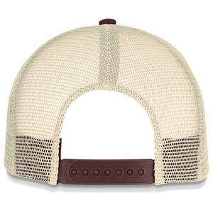 Casquette personnalisée 5 panneaux avec filet | Sytta Chocolat Caramel 2