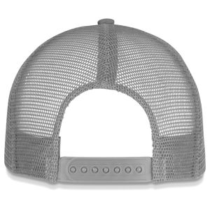 Casquette personnalisée 5 panneaux avec filet | Sytta Noir Gris 2