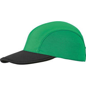 Casquette personnalisée classique 4 panneaux | Gesu Vert Noir