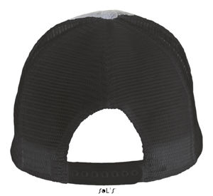 Casquette personnalisée classique 5 panneaux | Dodge Gris mélangé Gris foncé 1