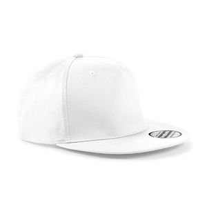 Casquette personnalisée classique 5 panneaux | Jihu Blanc 3