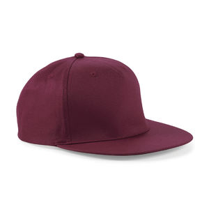 Casquette personnalisée classique 5 panneaux | Jihu Bordeaux 1