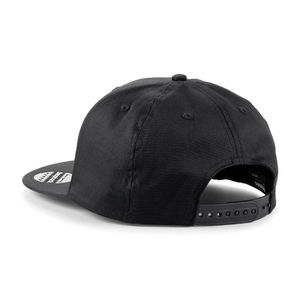 Casquette personnalisée classique 5 panneaux | Jihu Noir 4