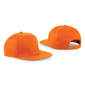 Casquette personnalisée classique 5 panneaux | Jihu Orange 3