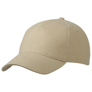 Casquette personnalisée classique 5 panneaux | Kedo Beige