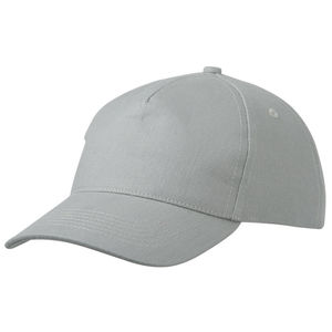 Casquette personnalisée classique 5 panneaux | Kedo Gris clair