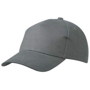 Casquette personnalisée classique 5 panneaux | Kedo Gris foncé