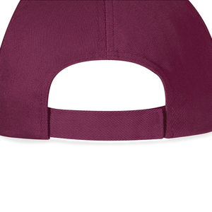 Casquette personnalisée classique 5 panneaux | Qahu Bordeaux 2