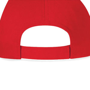 Casquette personnalisée classique 5 panneaux | Qahu Rouge 2