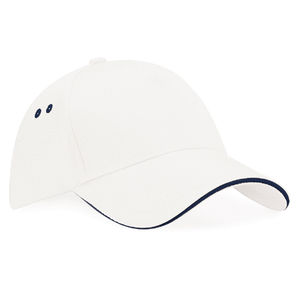 Casquette personnalisée classique 5 panneaux | Raffi Blanc Bleu 1