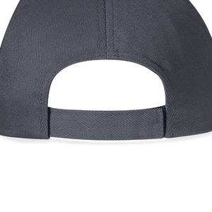 Casquette personnalisée classique 5 panneaux | Raffi Gris chiné Aubergine chiné 2