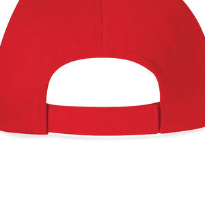 Casquette personnalisée classique 5 panneaux | Raffi Rose Blanc 2