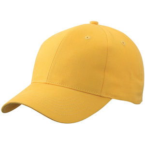 Casquette personnalisée classique 6 panneaux | Daffi Jaune