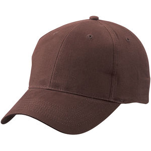 Casquette personnalisée classique 6 panneaux | Daffi Marron