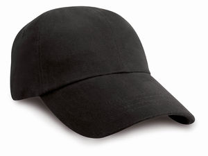 Casquette personnalisée classique 6 panneaux | Feji Noir 1