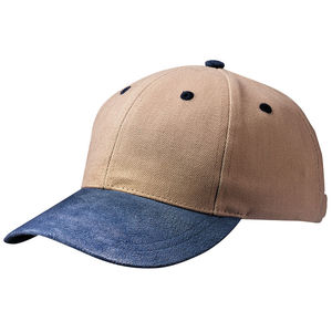 Casquette personnalisée classique 6 panneaux | Goxi Beige Marine