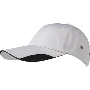 Casquette personnalisée classique 6 panneaux | Gyzi Argent Noir