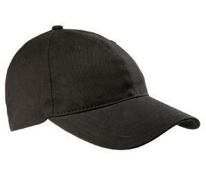 Casquette personnalisée classique 6 panneaux | Kymi Noir