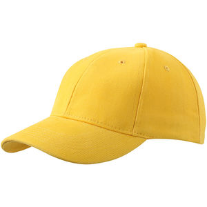 Casquette personnalisée classique 6 panneaux | Luti Jaune Doré