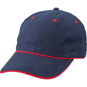 Casquette personnalisée classique 6 panneaux | Lyca Marine Rouge